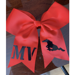 Red Mustang Hair Bow - $5 Product Image