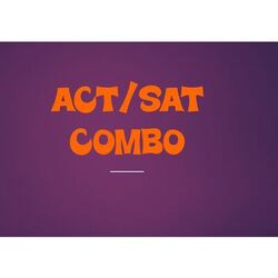 DECEMBER online COMBO ACT/SAT practice test Product Image