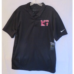 Nike Dri-Fit Solid Black Color Polo  Product Image