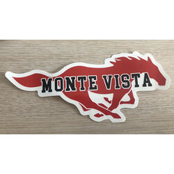 Decal Red Monte Vista Horse Product Image