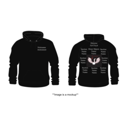 2022 The Swan Personalized Hooded Sweatshirt (for students only) Product Image