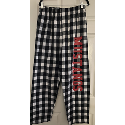 Black/White Flannel Pajama Pants  Product Image